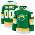 Minnesota Wild Green Alternate Premium Custom Jersey