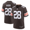 Cleveland Browns Tre Avery Brown Team Game Football Jersey