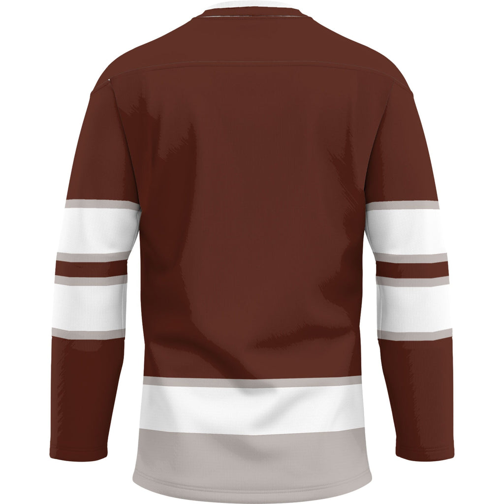 St. Bonaventure Bonnies Hockey Jersey - Brown