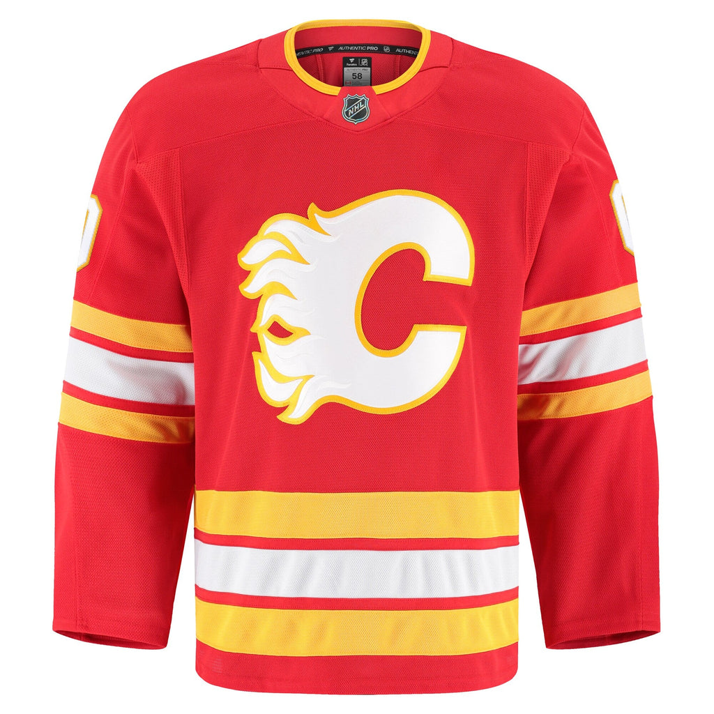 Calgary Flames Red Home Pro Custom Jersey