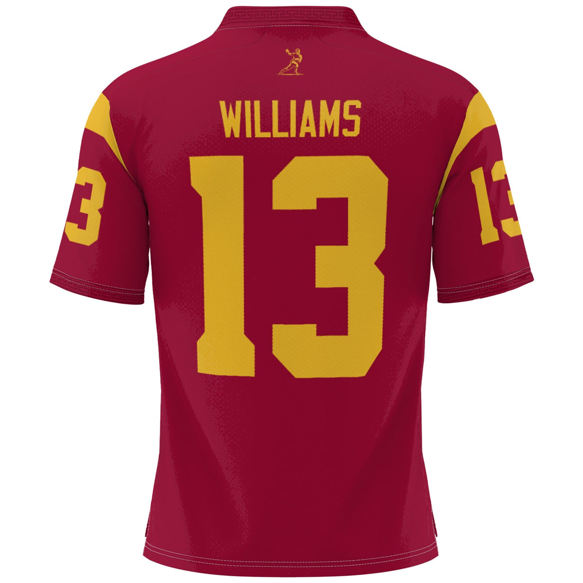 Caleb Williams USC Trojans Lightweight Heisman Memorial Jersey - Cardinal