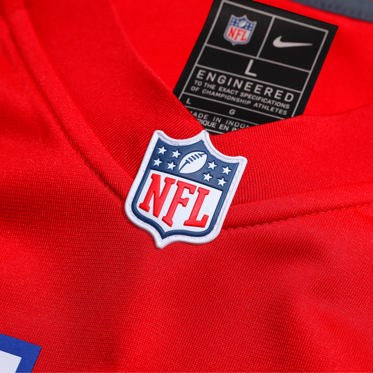 New England Patriots A.J. Brown Red Game Football Jersey