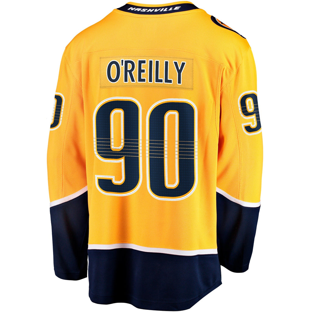Nashville Predators Ryan O'Reilly Gold Home Breakaway Hockey Jersey