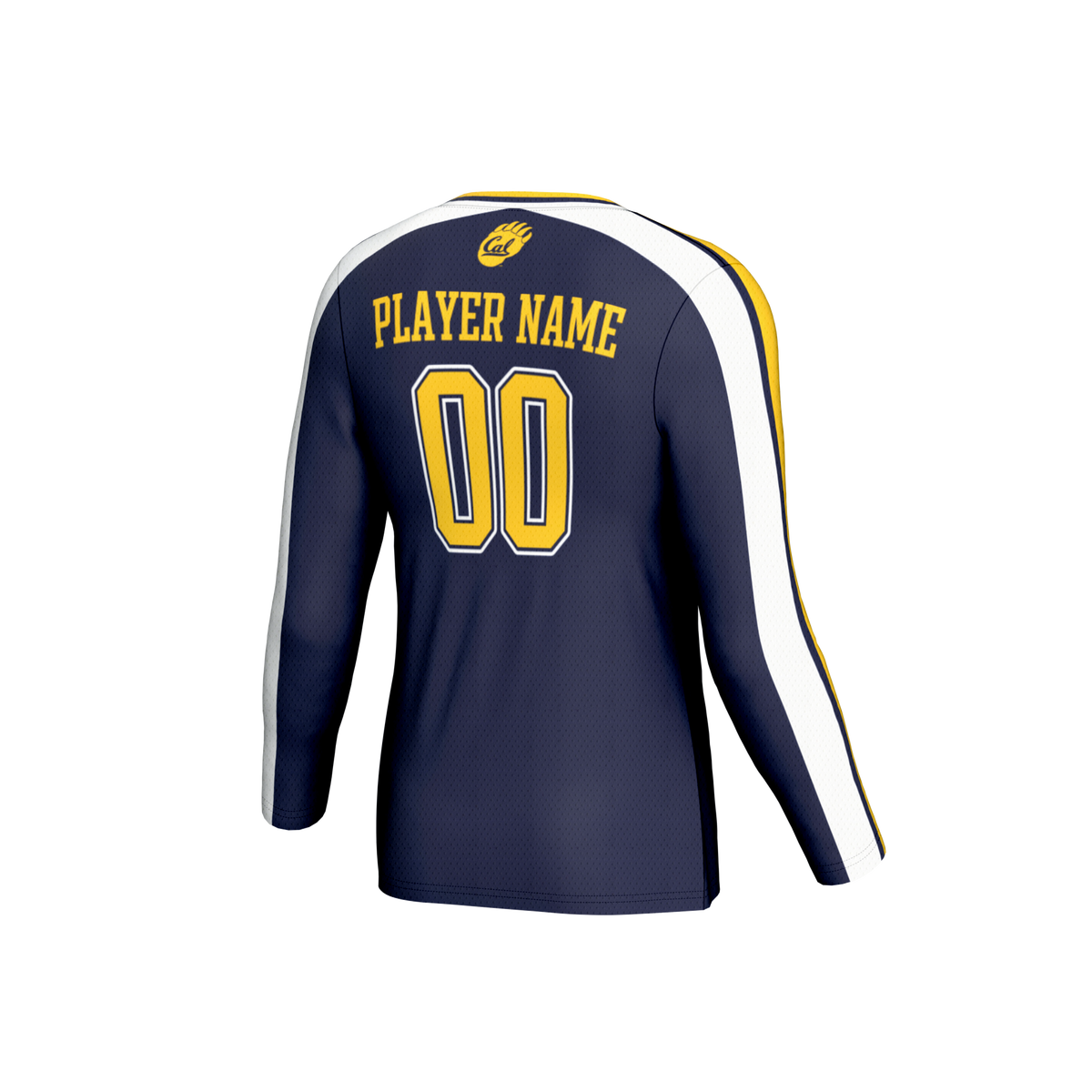Cal Bears NIL Pick-A-Player Lightweight Collegiate Volleyball Fashion Jersey - Navy