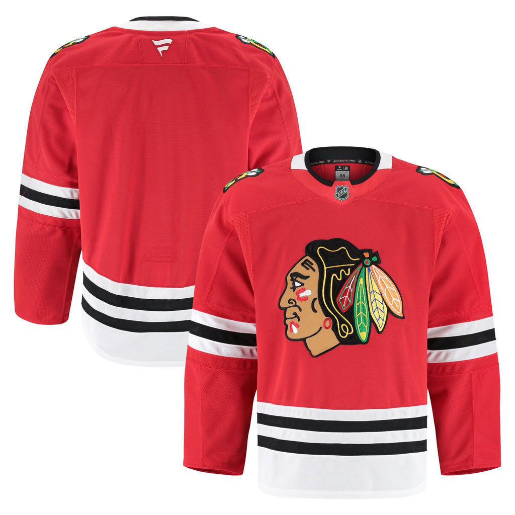 Chicago Blackhawks Red Home Pro Jersey