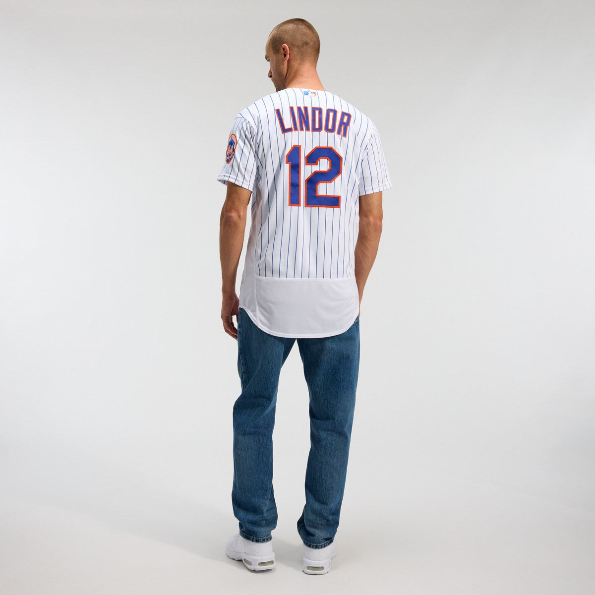 New York Mets Francisco Lindor White Home Player Baseball Jersey