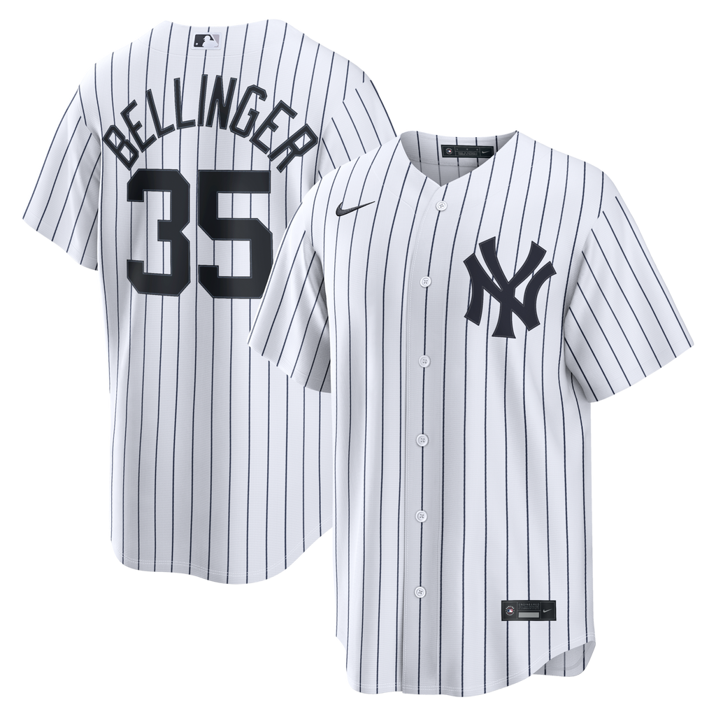 New York Yankees Cody Bellinger White Home Replica Baseball Jersey