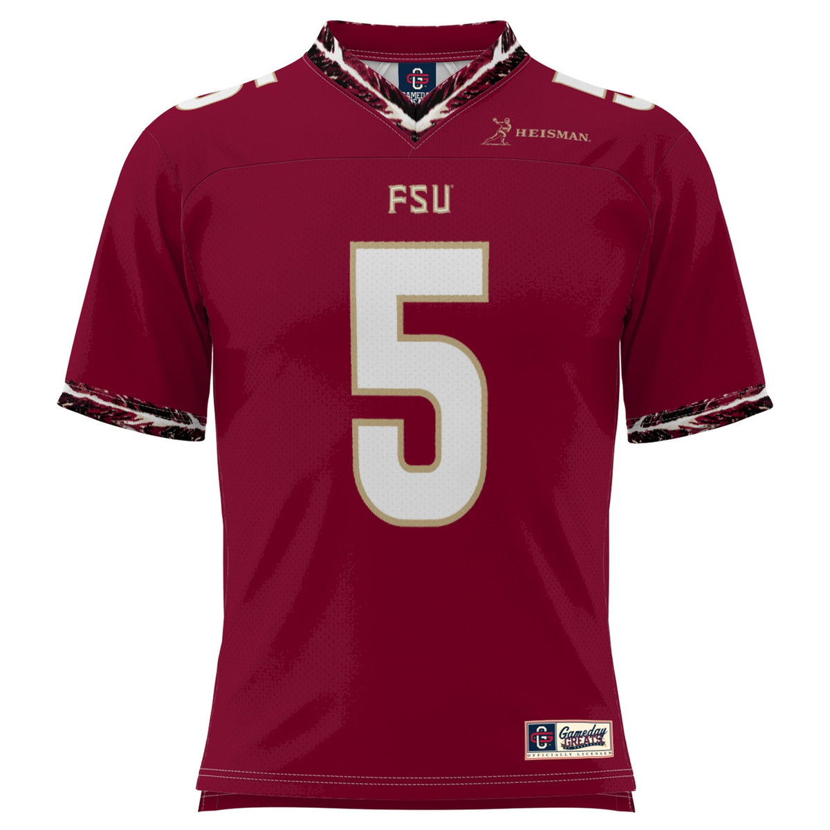 Jameis Winston Garnet Florida State Seminoles Heisman Football Jersey