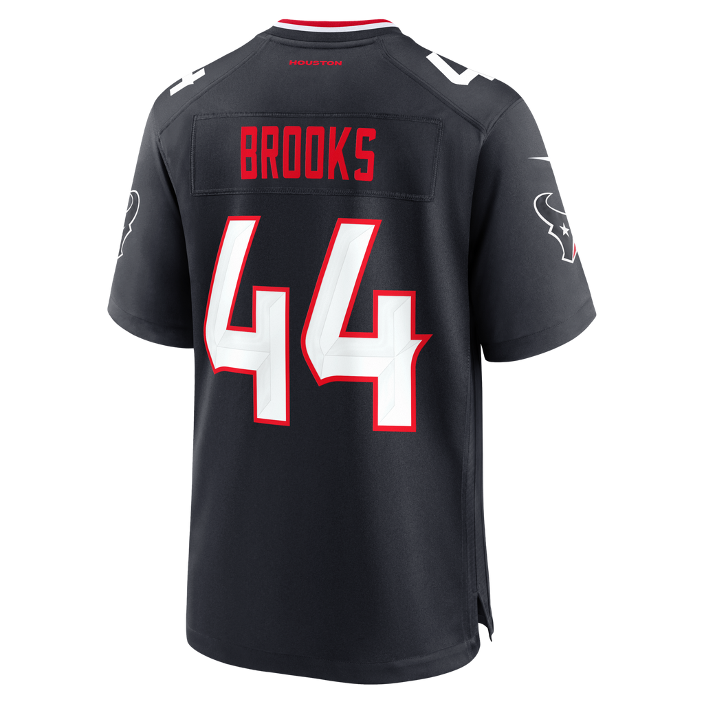 Houston Texans British Brooks Navy Team Game Football Jersey