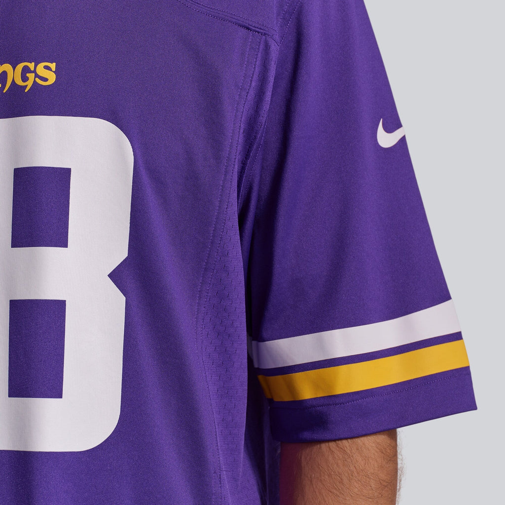 Minnesota Vikings Justin Jefferson Purple Player Game Football Jersey