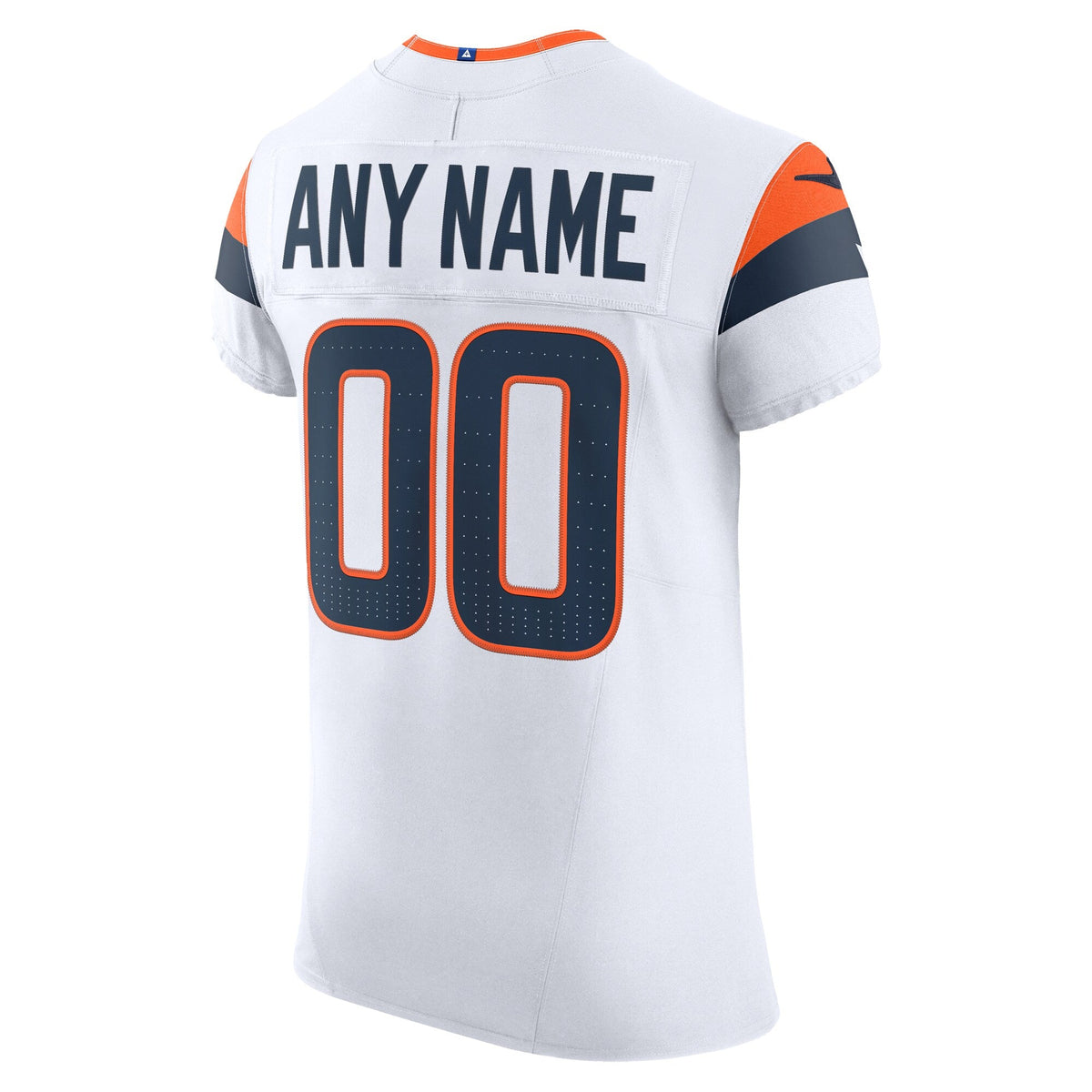 Denver Broncos White Vapor F.U.S.E. Elite Custom Football Jersey