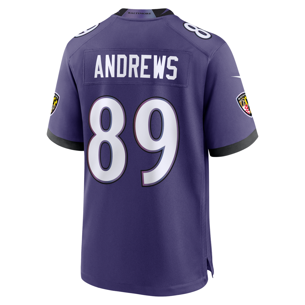 Baltimore Ravens Mark Andrews Purple Team Game Football Jersey