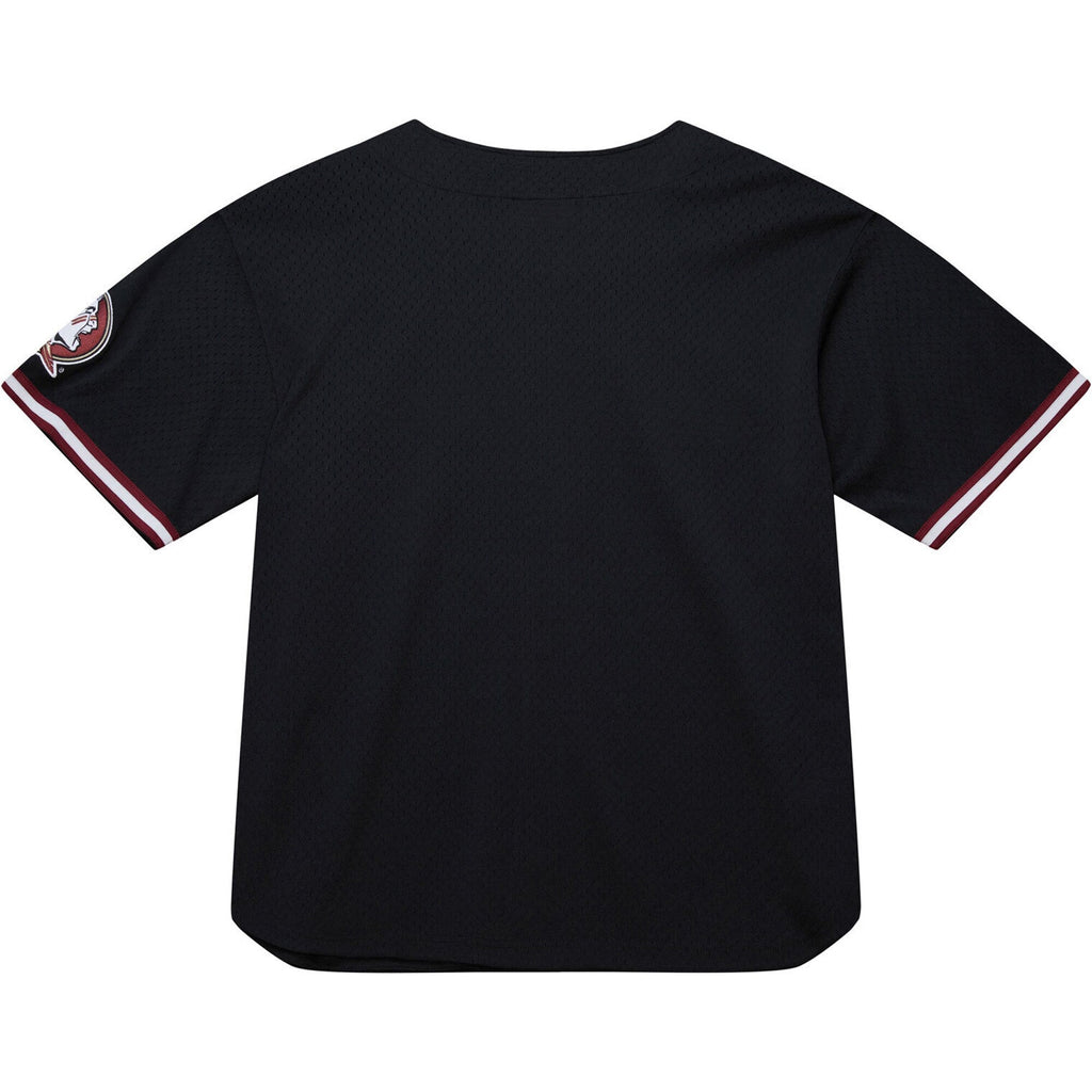 Black Florida State Seminoles On The Clock Full-Button Fashion Jersey