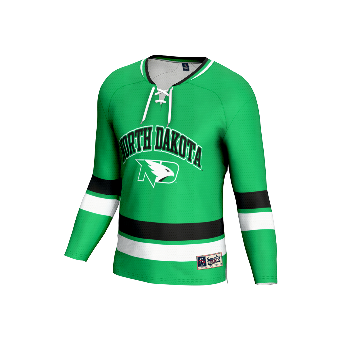 North Dakota Lightweight Hockey Fashion Jersey - Kelly Green
