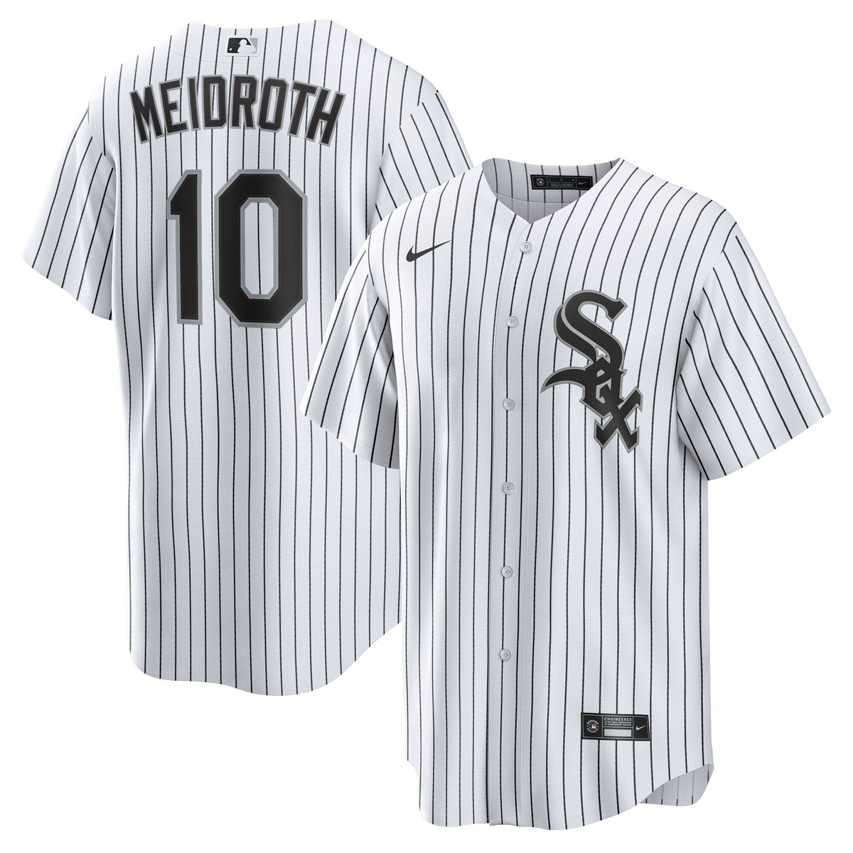 Chicago White Sox Chase Meidroth White Home Replica Baseball Jersey