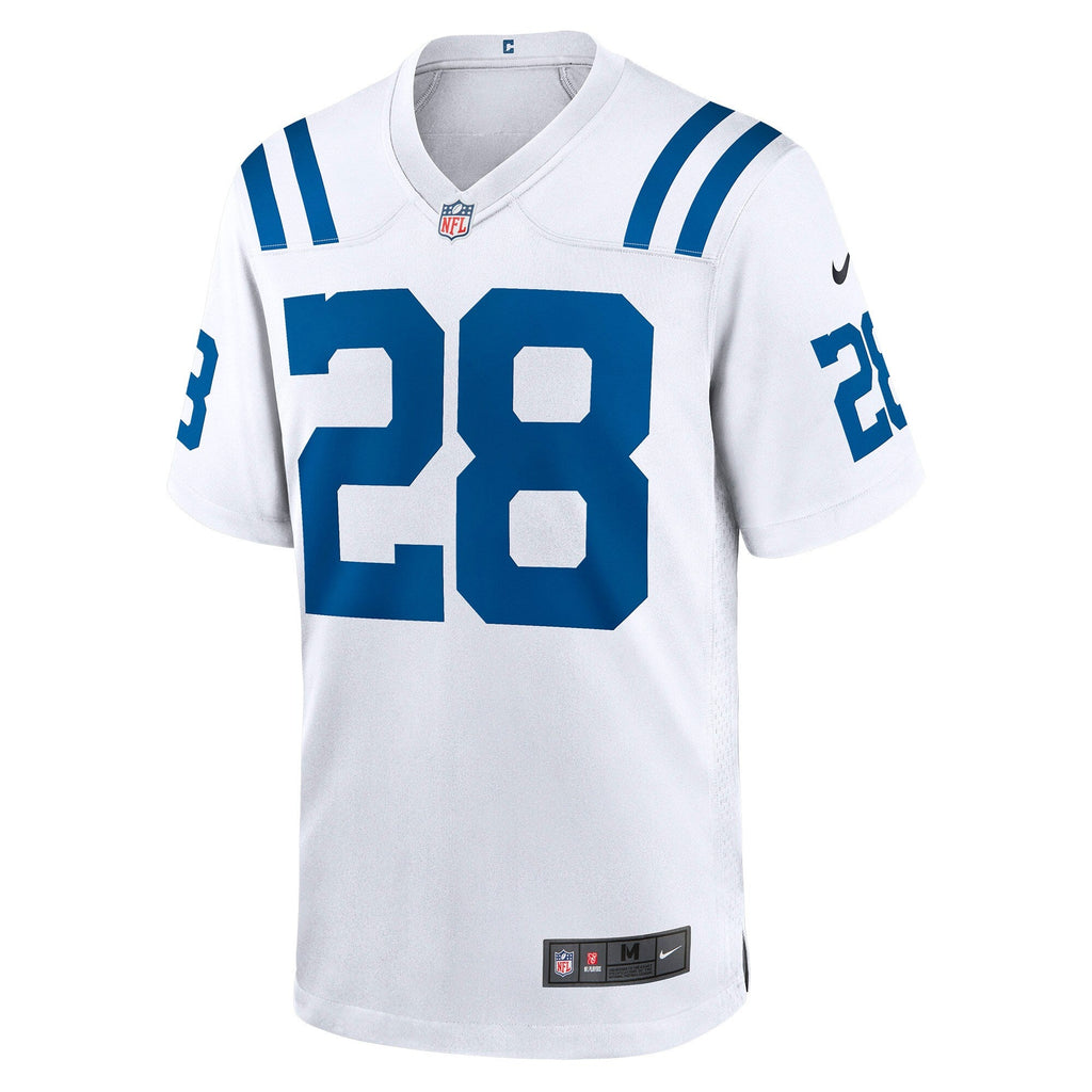 Indianapolis Colts Jonathan Taylor White Player Game Football Jersey