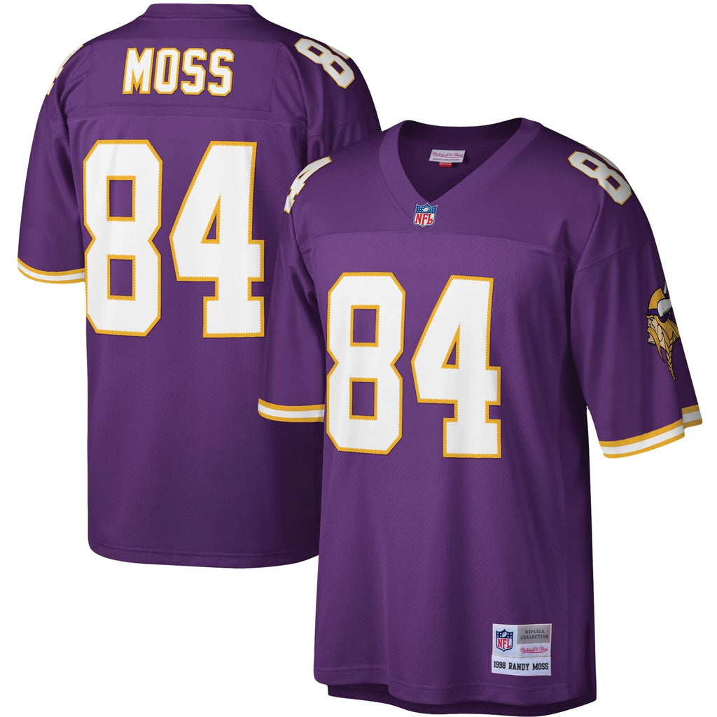 Minnesota Vikings Randy Moss Purple Legacy Replica Football Jersey