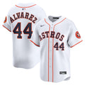 Houston Astros Yordan Alvarez White Home Limited Player Baseball Jersey