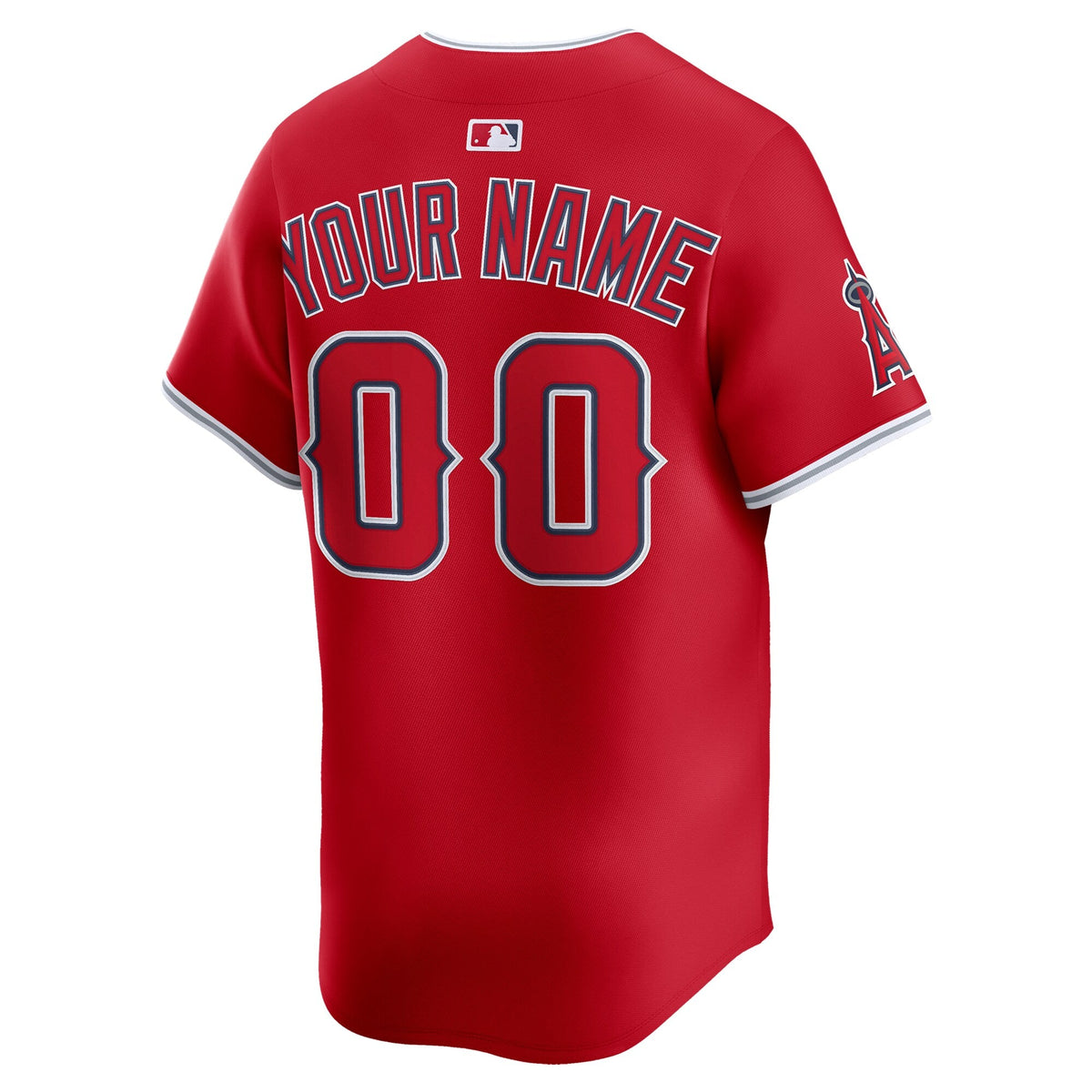 Los Angeles Angels Red Alternate Limited Custom Baseball Jersey