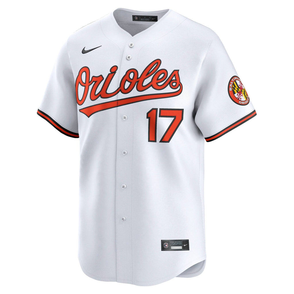 Baltimore Orioles Colton Cowser White Home Limited Player Baseball Jersey