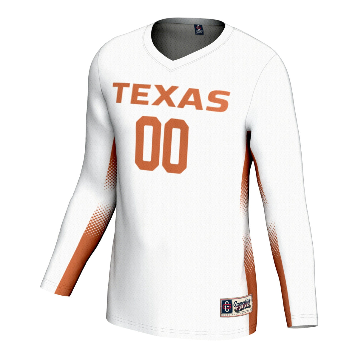 Texas Longhorns NIL Lightweight Volleyball Jersey - White