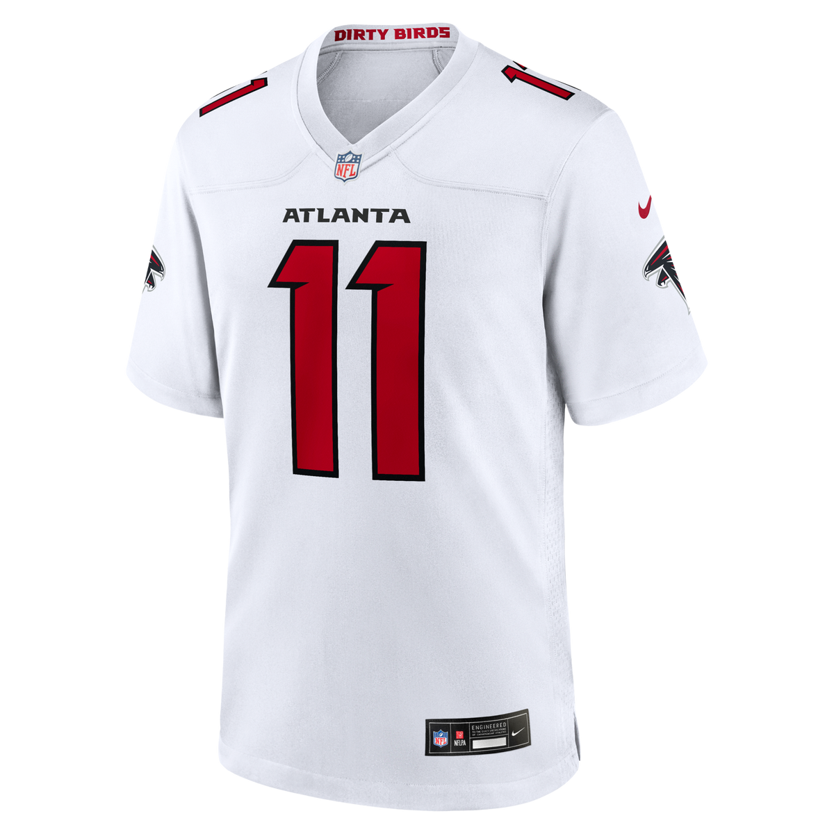 Atlanta Falcons Jalon Walker White Game Football Jersey