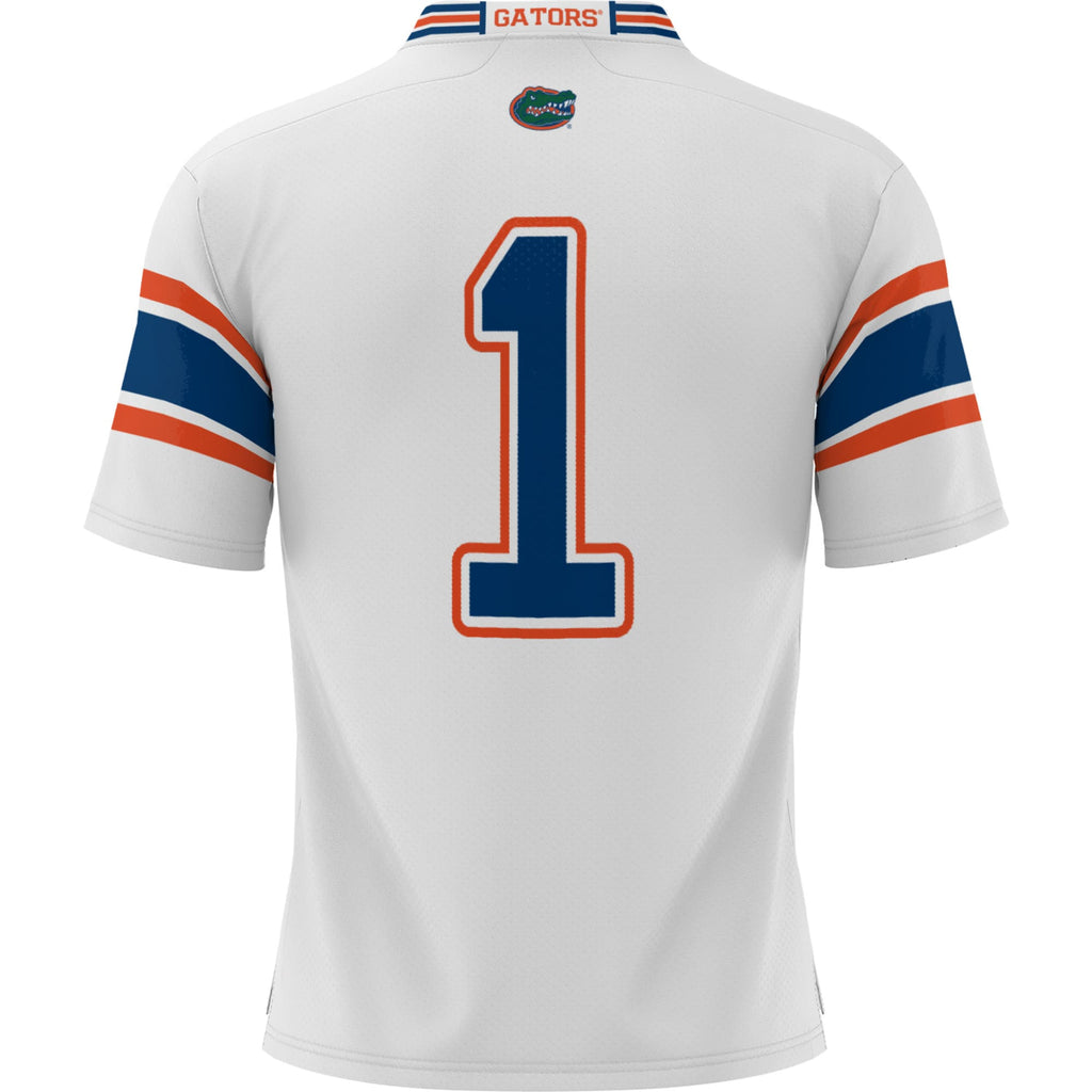 #1 Florida Gators Football Jersey - White