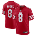 San Francisco 49ers Steve Young Scarlet Retired Player Game Football Jersey