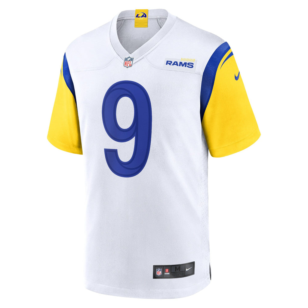 Los Angeles Rams Matthew Stafford White Alternate Game Football Jersey