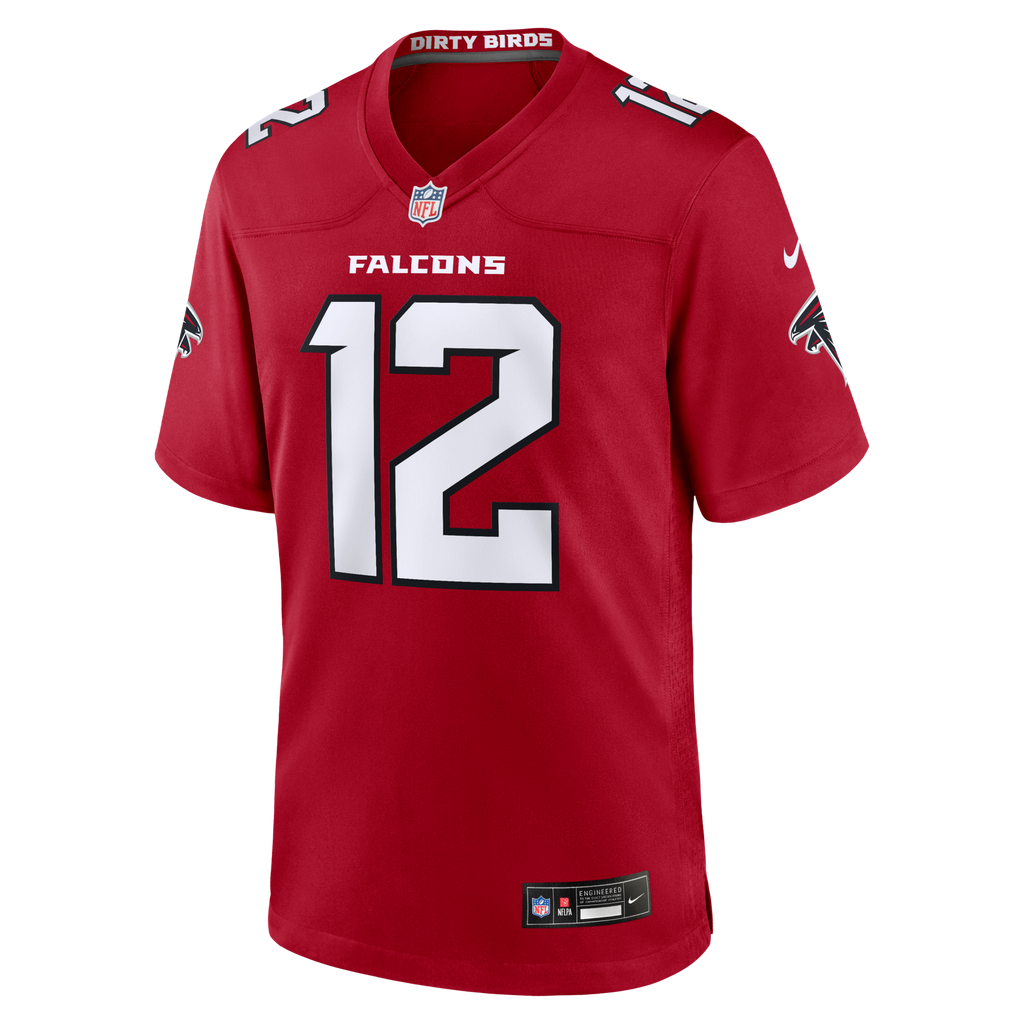 Atlanta Falcons Avieon Terrell Red Game Football Jersey