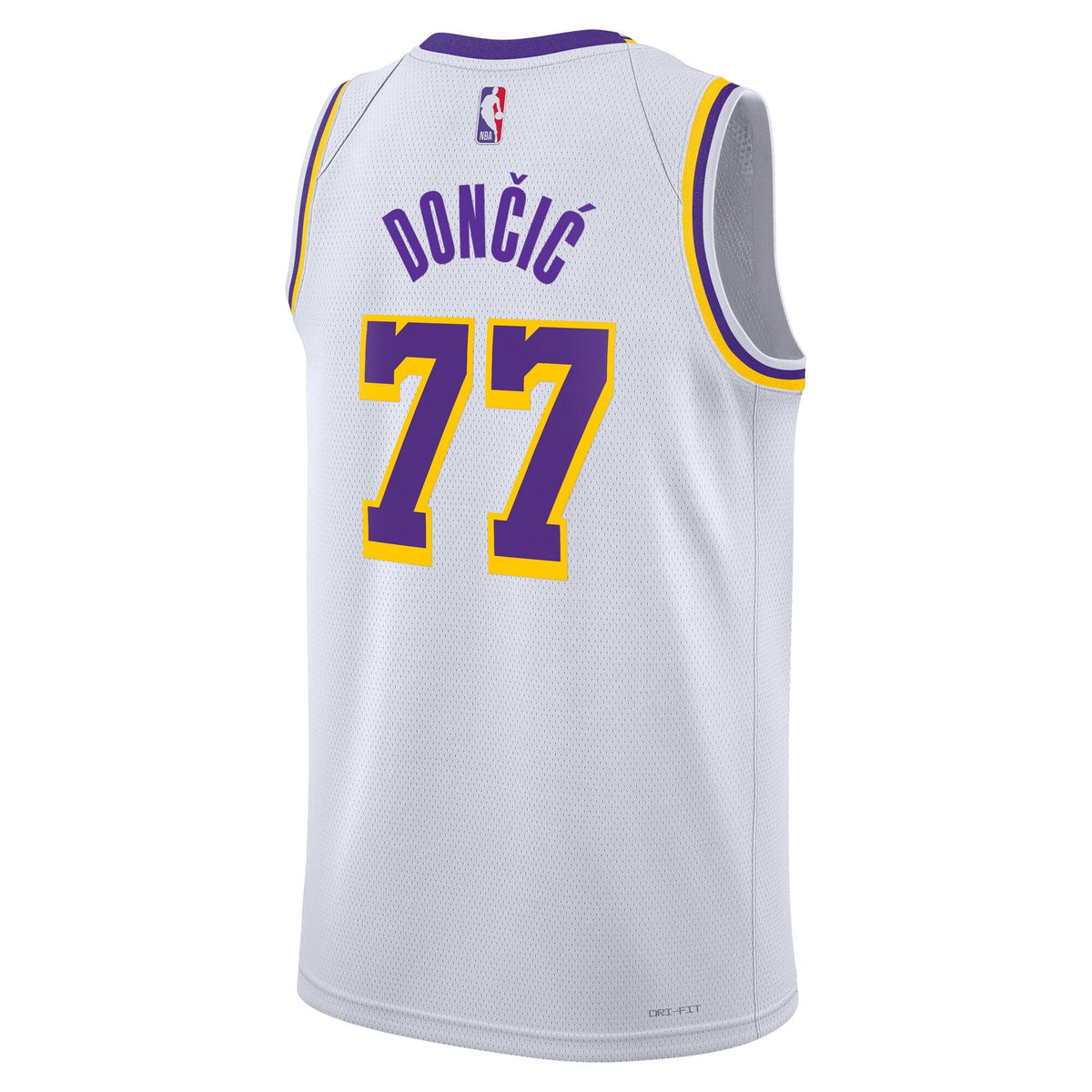 Los Angeles Lakers Association Edition Swingman Jersey - White - Luka Dončić