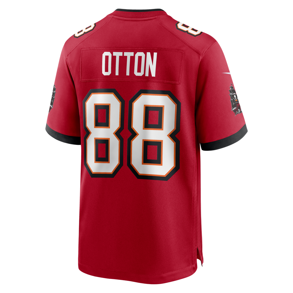 Tampa Bay Buccaneers Cade Otton Red Game Player Football Jersey