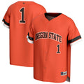#1 Orange Oregon State Beavers Collegiate Baseball Fashion Jersey