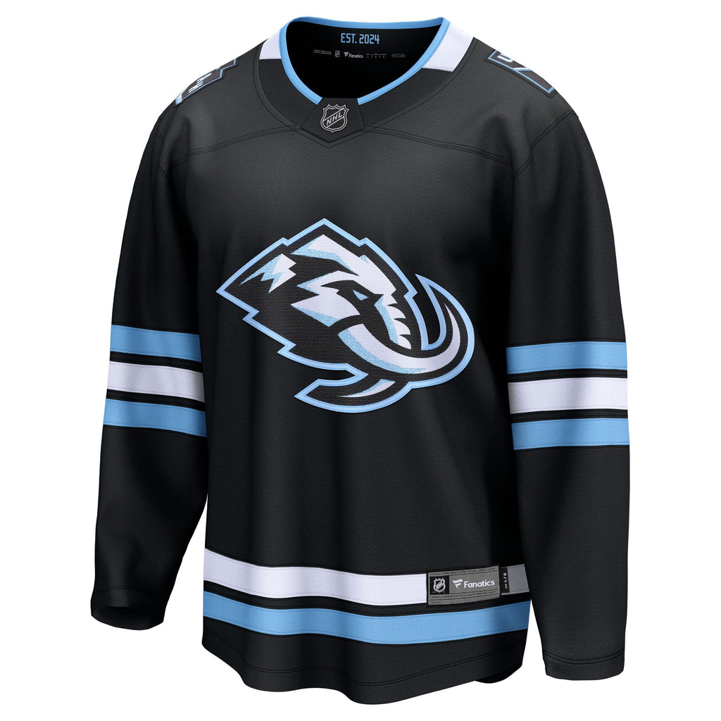 Utah Mammoth Black Home Breakaway Hockey Jersey
