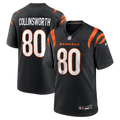 Cincinnati Bengals Cris Collinsworth Black Team Retired Player Game Football Jersey