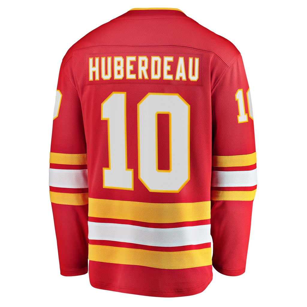 Calgary Flames Jonathan Huberdeau Red Home Breakaway Player Hockey Jersey