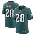 Philadelphia Eagles Will Shipley Midnight Green Team Game Football Jersey