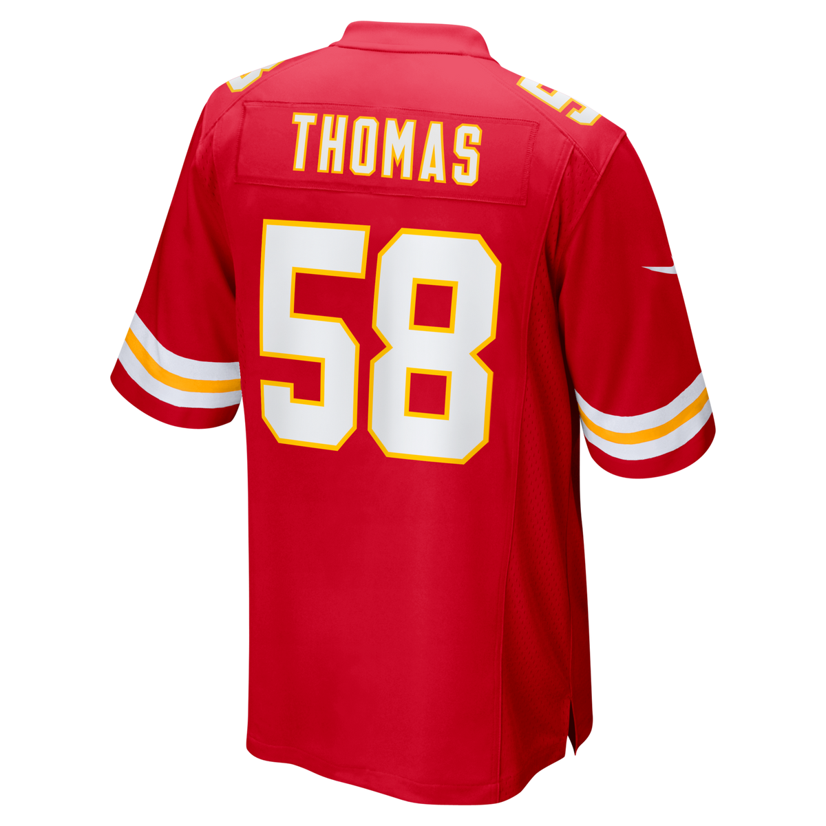 Kansas City Chiefs Derrick Thomas Red Game Retired Player Football Jersey