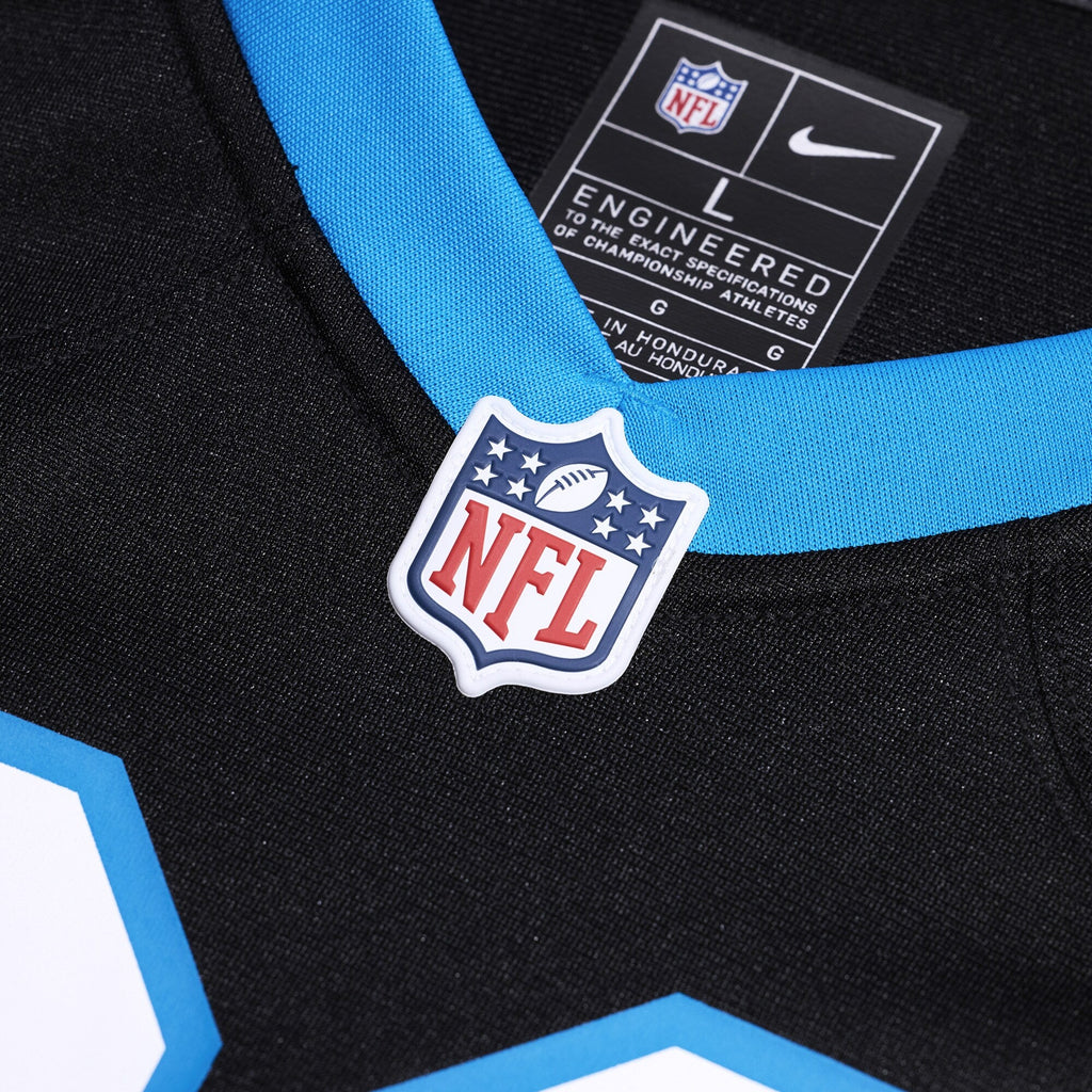Carolina Panthers Sam Martin Black Team Game Football Jersey