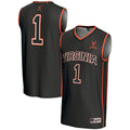 #1 Virginia Cavaliers Lightweight Basketball Jersey - Black