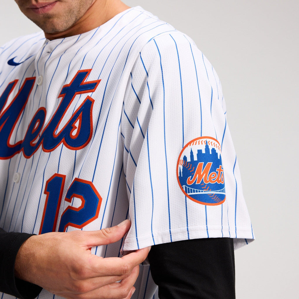 New York Mets Francisco Lindor White Home Limited Baseball Jersey