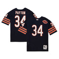 Chicago Bears 1983 Walter Payton Navy Throwback Retired Player Football Jersey