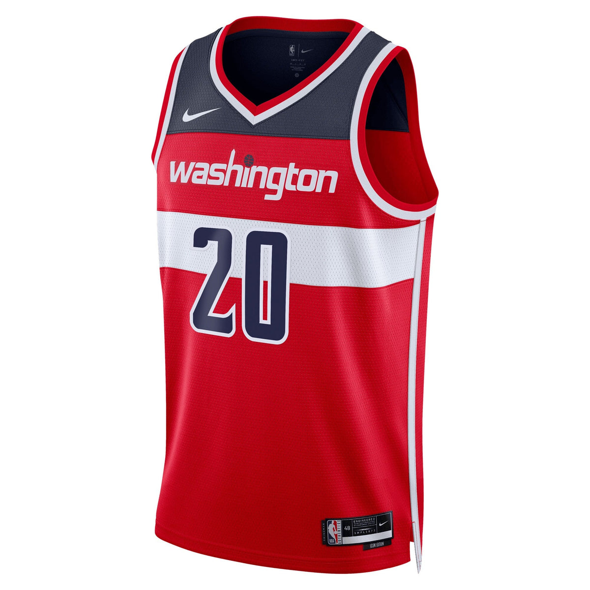 Washington Wizards Icon Swingman Jersey - Red - Alexandre Sarr