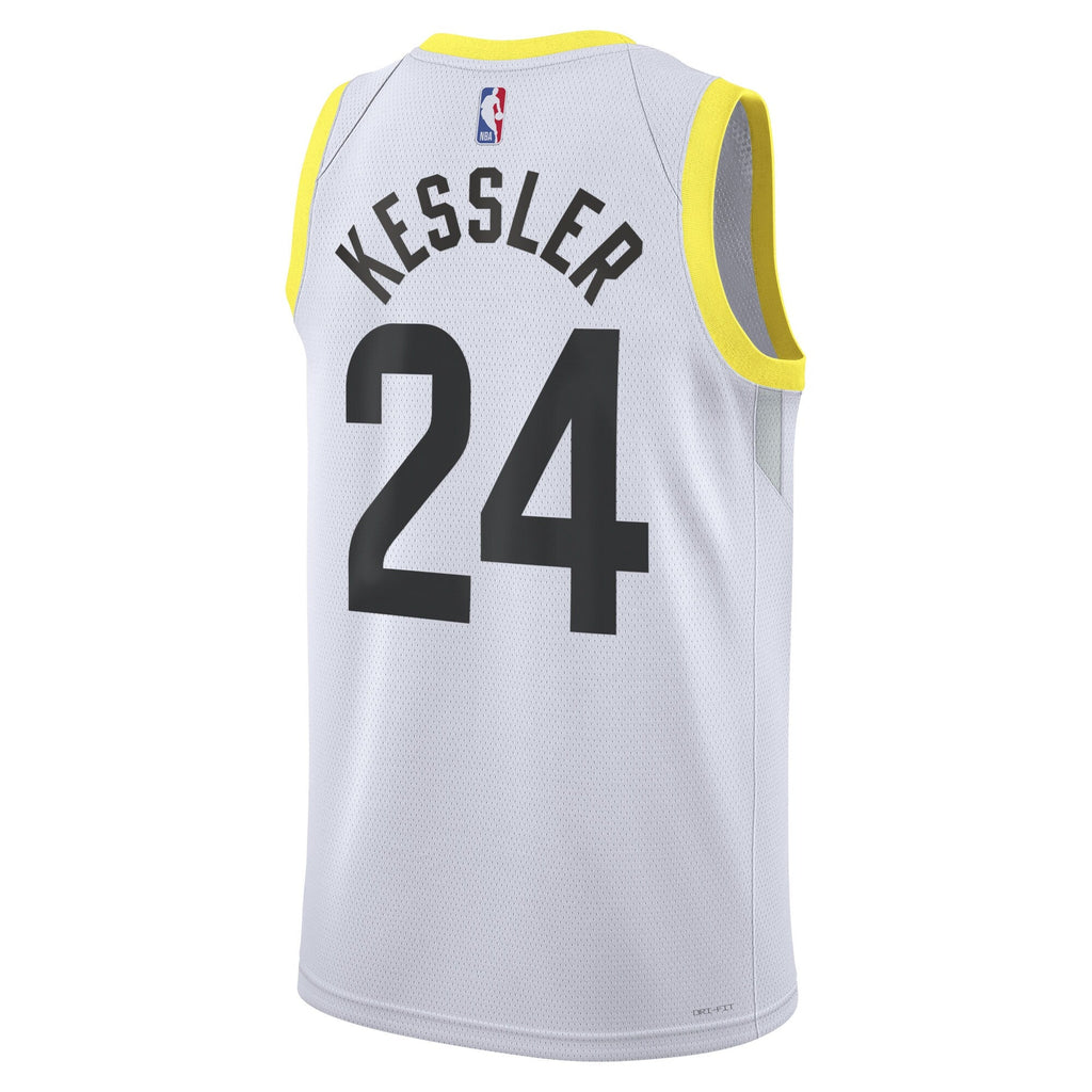 Utah Jazz Association Edition Swingman Jersey - White - Walker Kessler