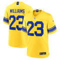 Los Angeles Rams Kyren Williams Classic Sol Game Football Jersey