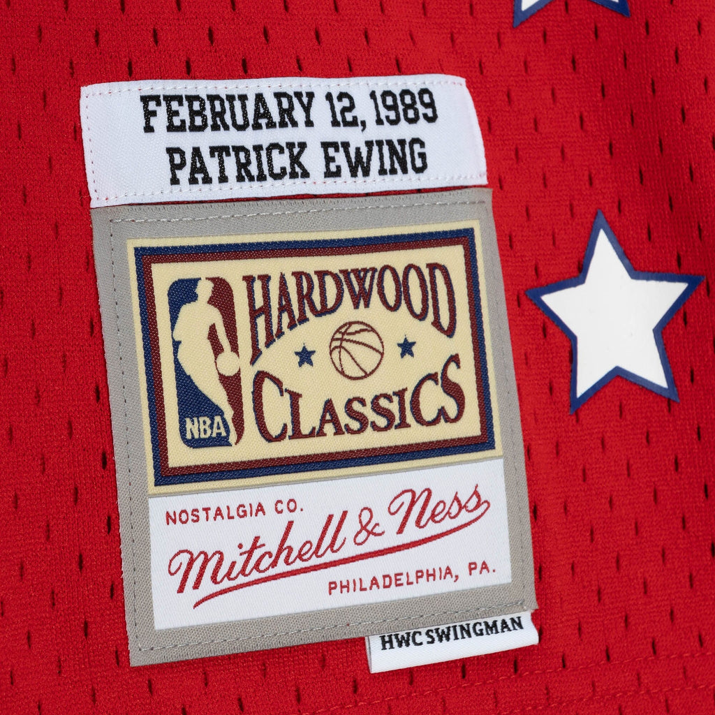 NBA Patrick Ewing 1989 All-Star Swingman Jersey - Scarlet