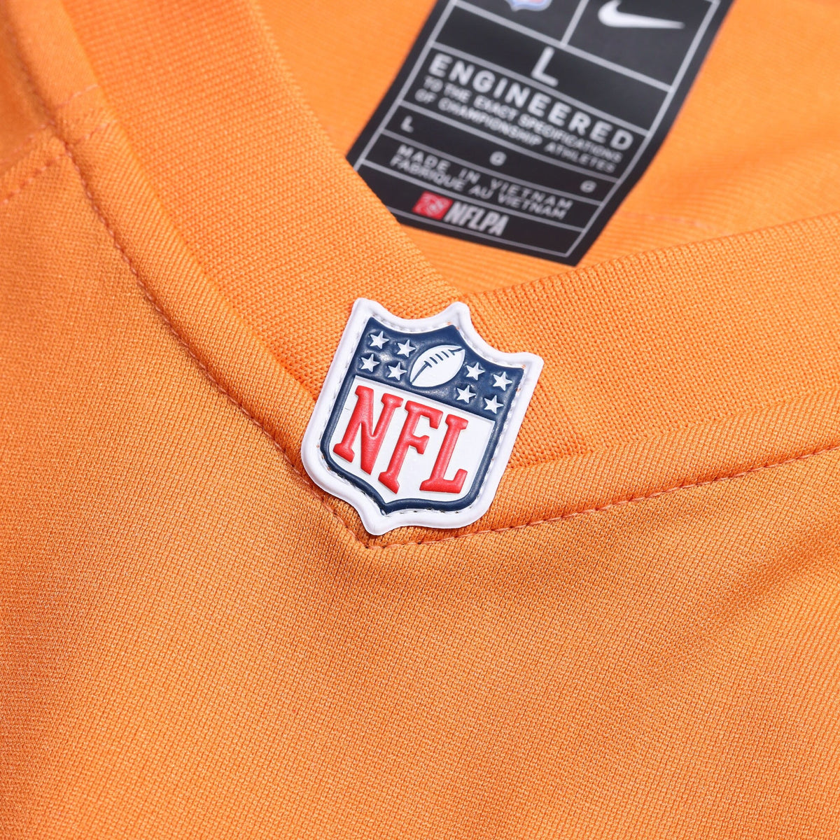 Tampa Bay Buccaneers John Lynch Orange Throwback Game Football Jersey