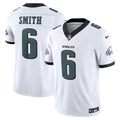 Philadelphia Eagles DeVonta Smith White Vapor F.U.S.E. Limited Football Jersey