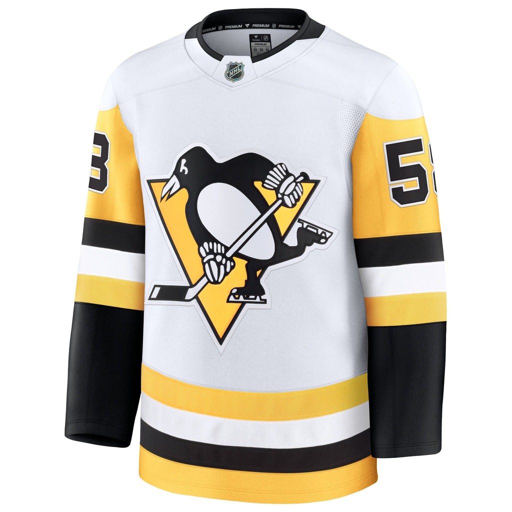Pittsburgh Penguins Kris Letang White Premium Jersey