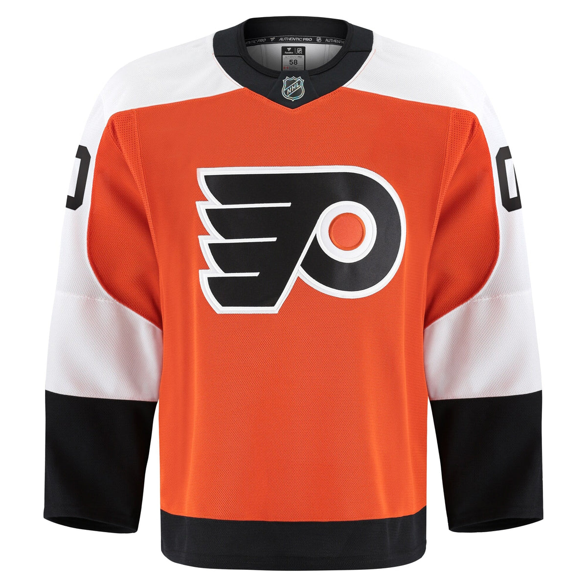 Philadelphia Flyers Orange Home Pro Custom Jersey